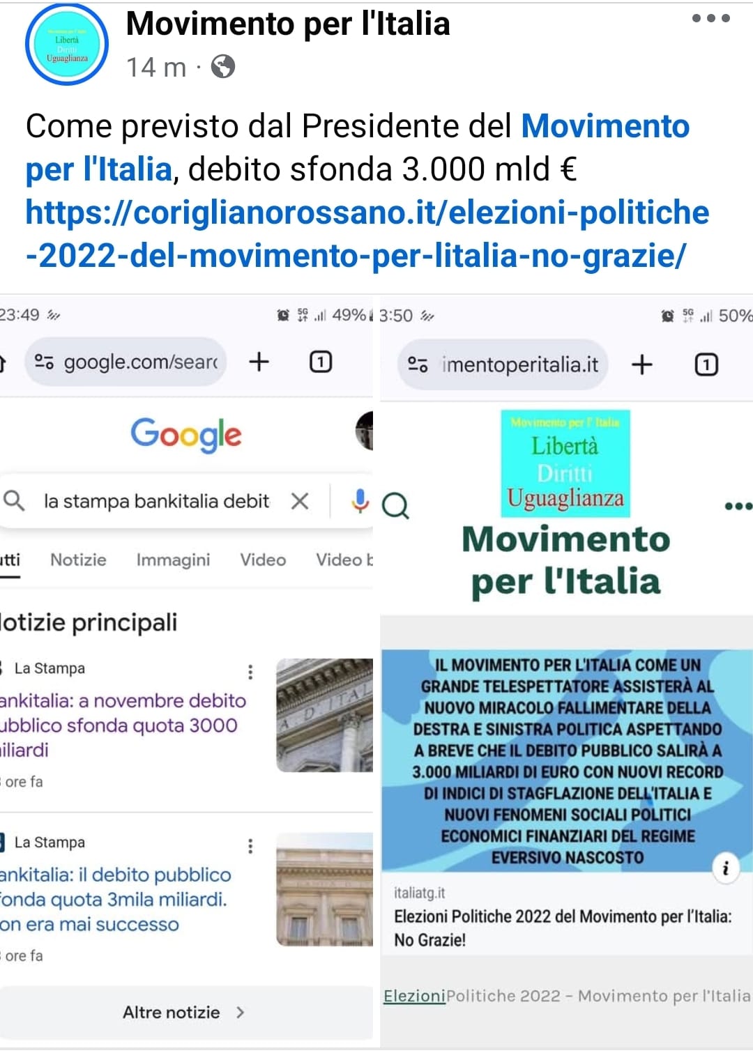 Gianluca Giuseppe Caracciolo - Movimento per l'Italia