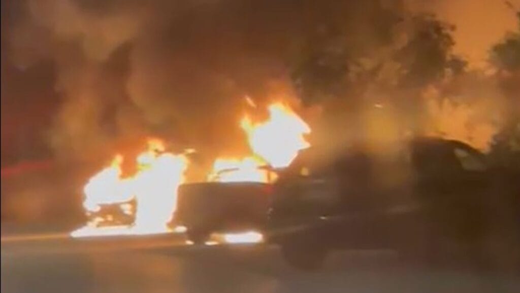 Incendio Auto avvocato Andrea Salcina