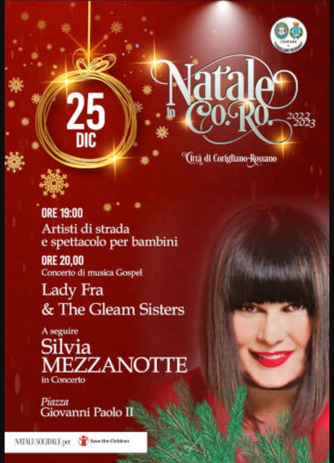 Eventi a Natale e Capodanno a Corigliano Rossano - Terza Città della Calabria