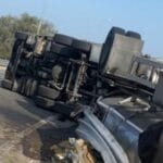 Autocisterna si Ribalta a Corigliano Rossano